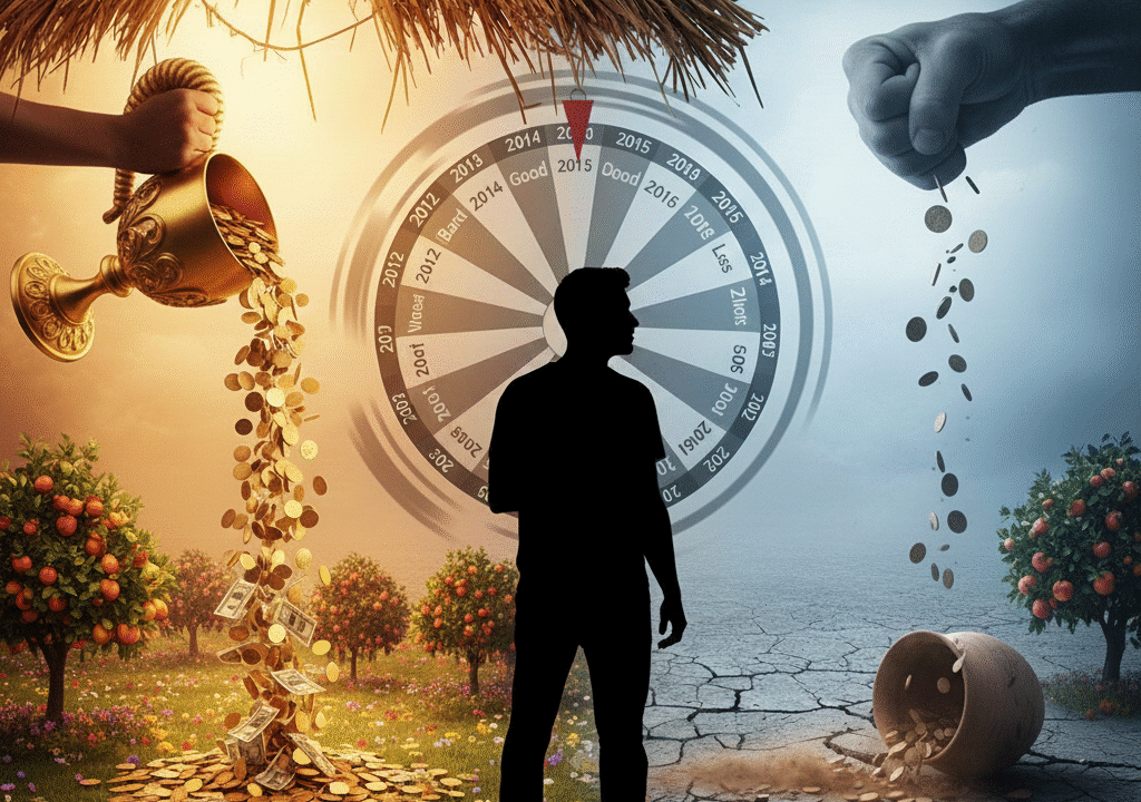 উপরওয়ালা যাব দেতা হ্যায় ছাপ্পার ফারকে দেতা হ্যায়