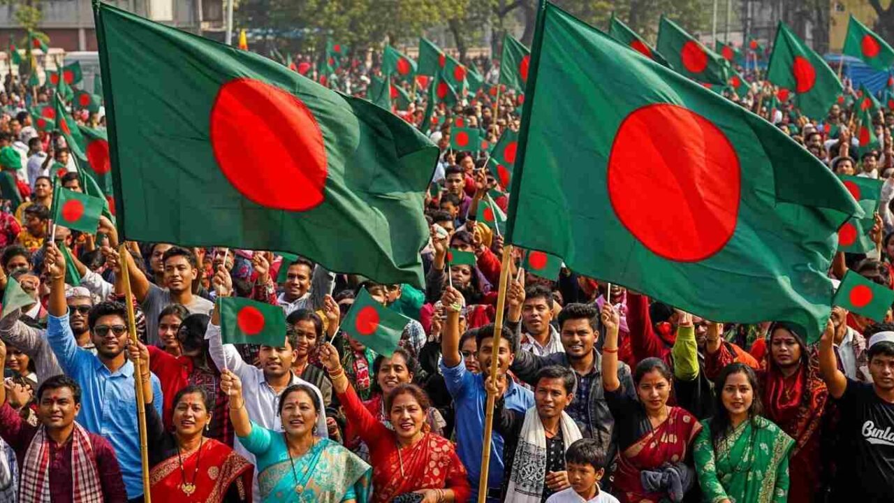 পতাকা যখন জায়নামাজ