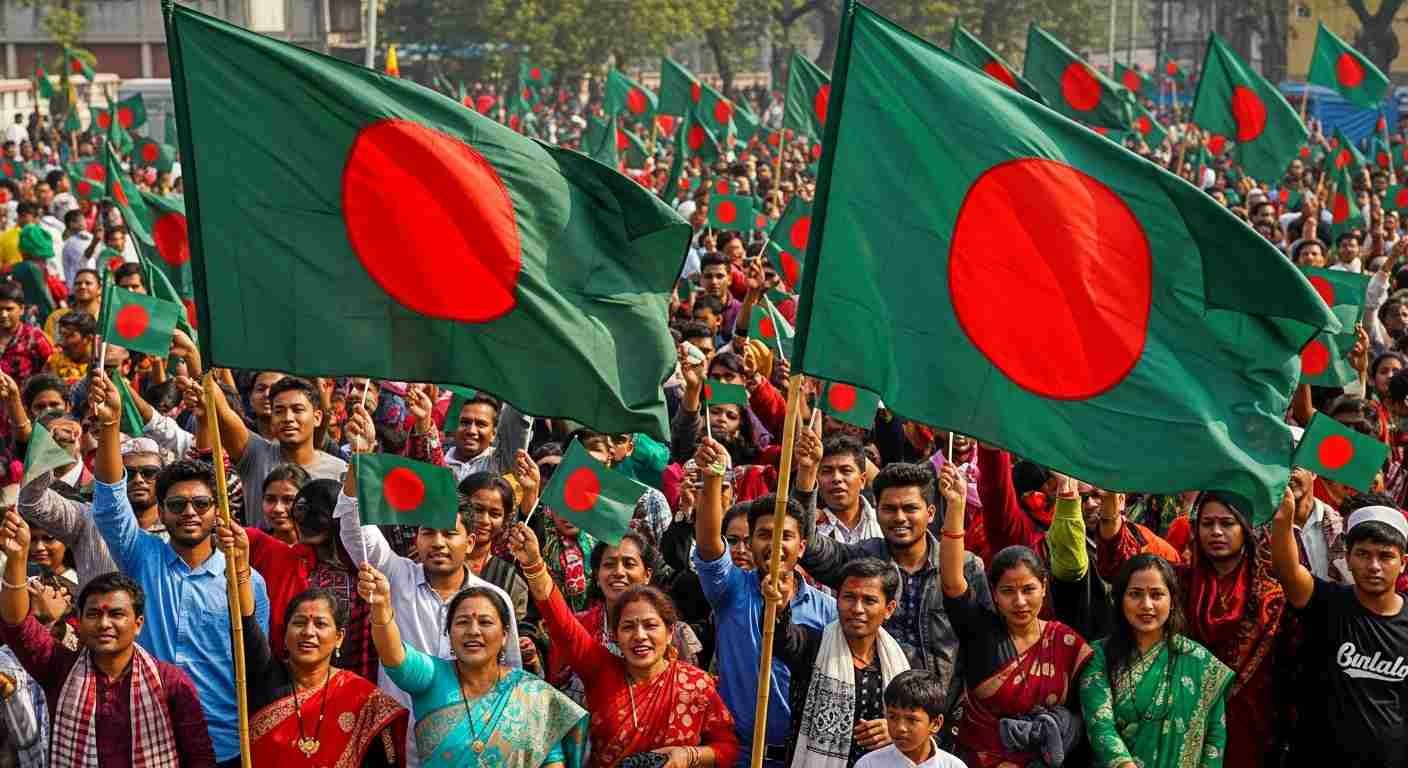 পতাকা যখন জায়নামাজ