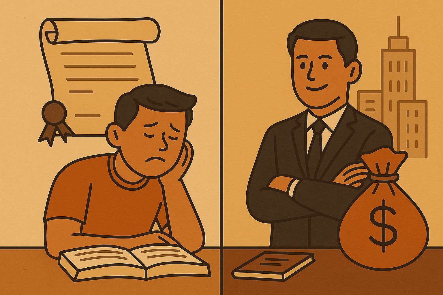 সাফল্য ও সার্টিফিকেট